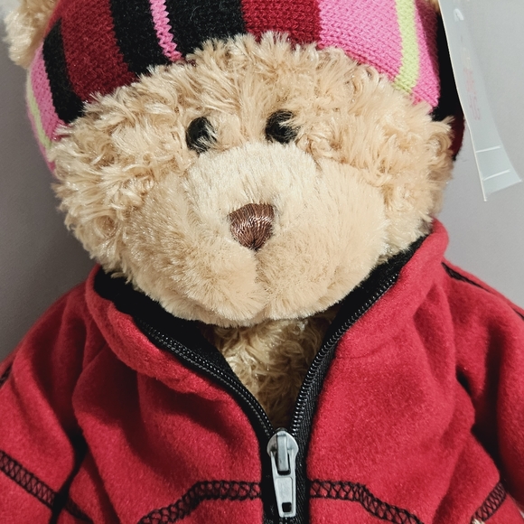 Fashion Bug - Christmas/Winter Fuzzy Bear Plush - Picture 13 of 14